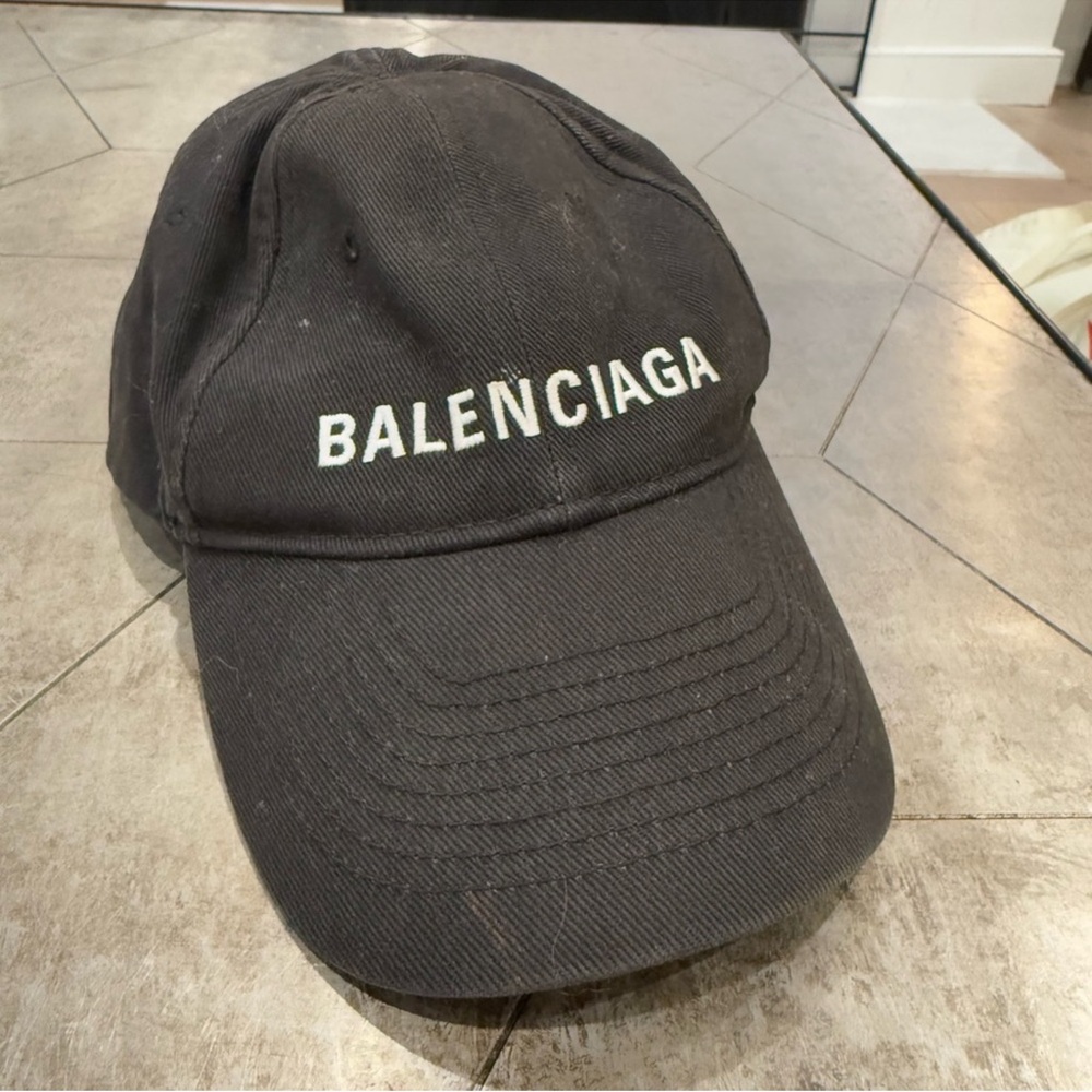 Balenciaga Black Cap